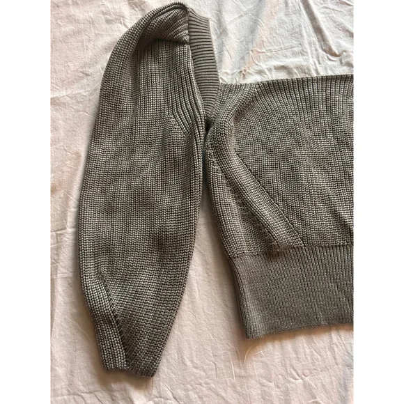 Anna October Rachel Sweater – Grey – Puffed Sleeve – Wool Blend – Size M - Picture 7 of 13